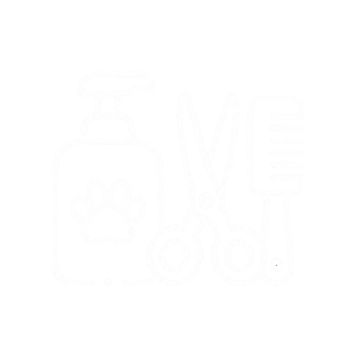 Dog grooming supplies icon for Bone Appetit Santa Clara pet services