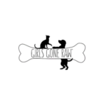 Girls Gone Raw pet food brand logo at Bone Appetit Pet pantry