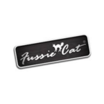 Fussie Cat food brand logo at Bone Appetit Pet pantry