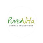 Pure Vita pet food brand logo at Bone Appetit Pet pantry